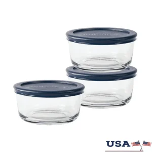Glass Storage Containers Set of 3