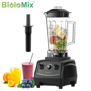 Heavy Duty Commercial Grade Blender, Mixer, Juicer, 3HP 2200W, BPA Free, Black or Red with or without Drive Socket